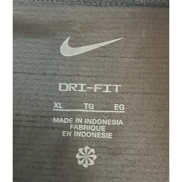 New Nike Dri Fit Wake Forest Men's Polo Shirt Size XL Black Short Sleeve NWT - Picture 3 of 7